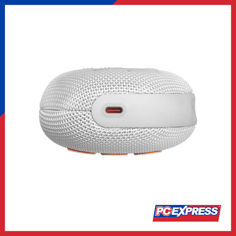 JBL Clip 5 Ultra-Portable Waterproof Bluetooth Speaker (White) - Image 6