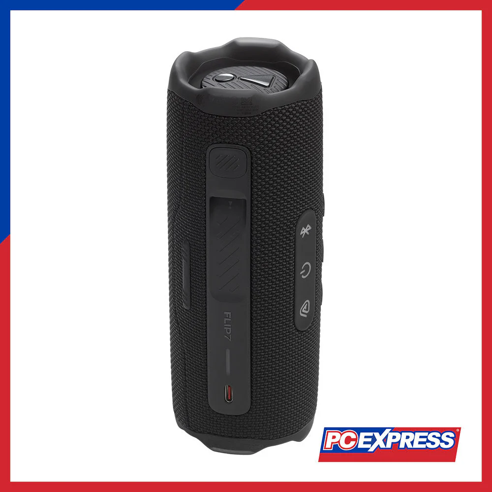 JBL Flip 7 Portable Waterproof and Drop-Proof Bluetooth Speaker - Black - Image 3