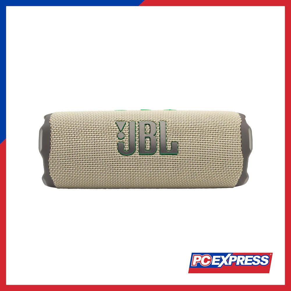 JBL Flip 7 Portable Waterproof and Drop-Proof Bluetooth Speaker - Sand - Image 2