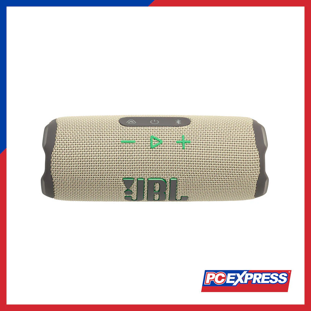 JBL Flip 7 Portable Waterproof and Drop-Proof Bluetooth Speaker - Sand - Image 5