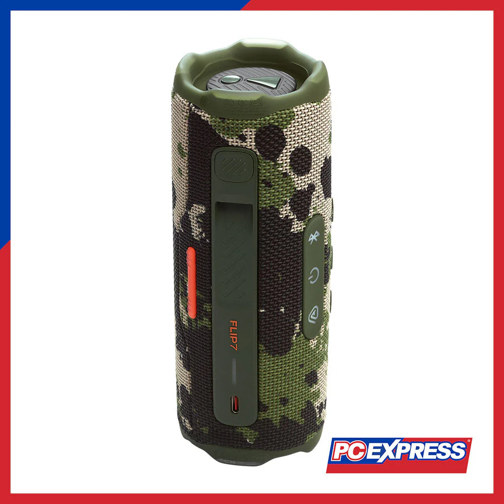 JBL Flip 7 Portable Waterproof and Drop-Proof Bluetooth Speaker - Squad - Image 3
