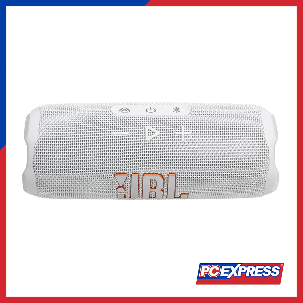 JBL Flip 7 Portable Waterproof and Drop-Proof Bluetooth Speaker - White - Image 5