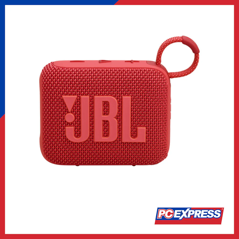 JBL GO 4 Ultra Portable Bluetooth Speaker (Red) - Image 2
