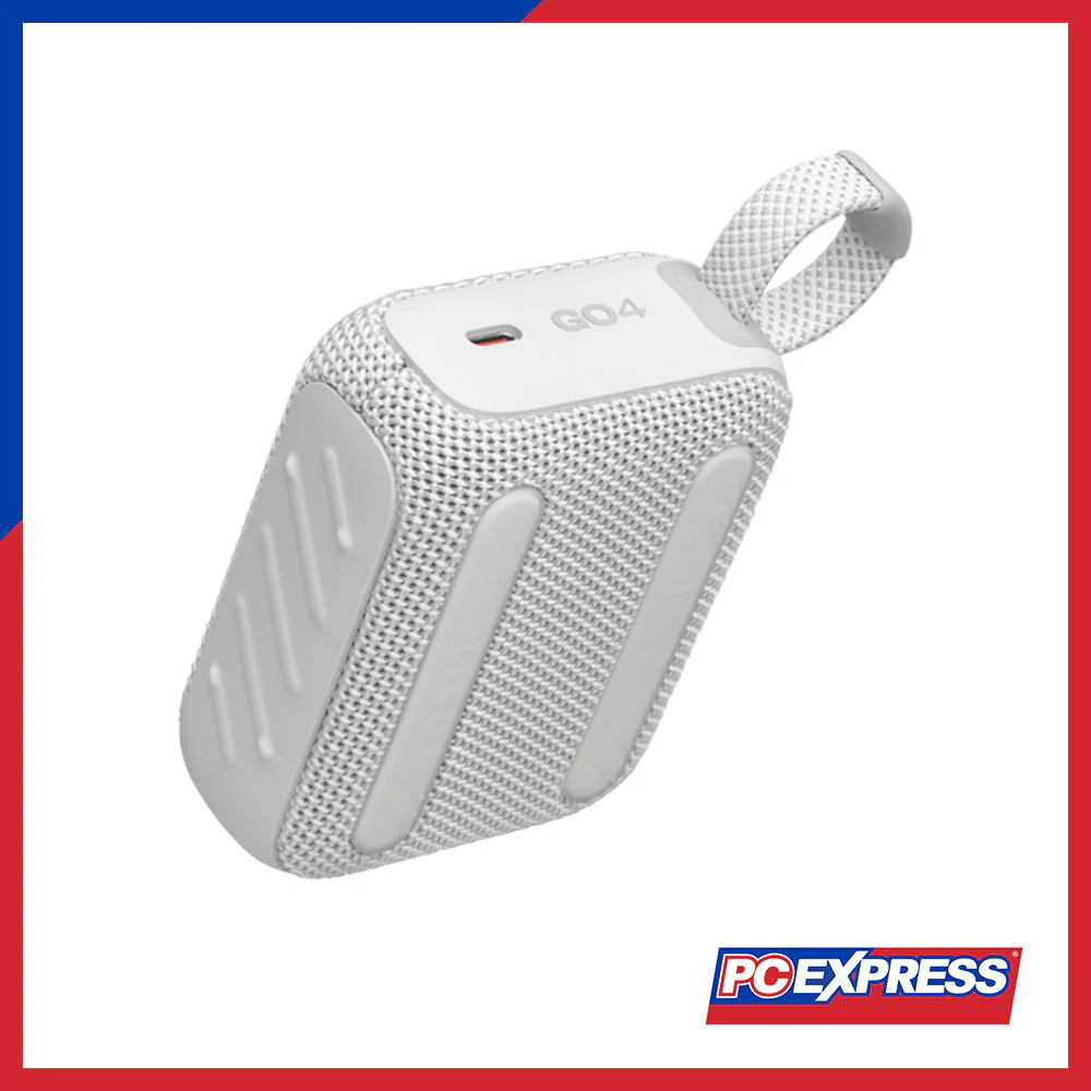 JBL GO 4 Ultra Portable Bluetooth Speaker (White) - Image 5