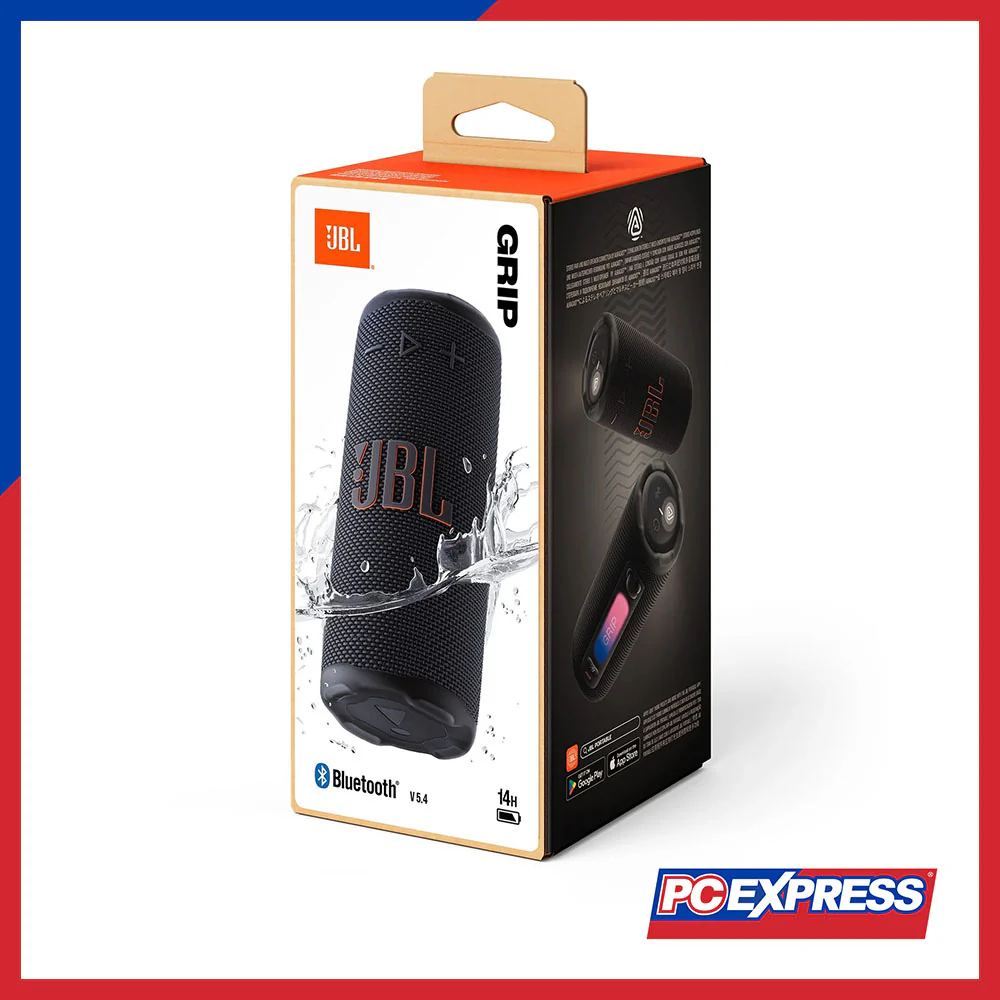 JBL Grip Compact Bluetooth Speaker with Pro Sound & Ambient Light - Black - Image 6
