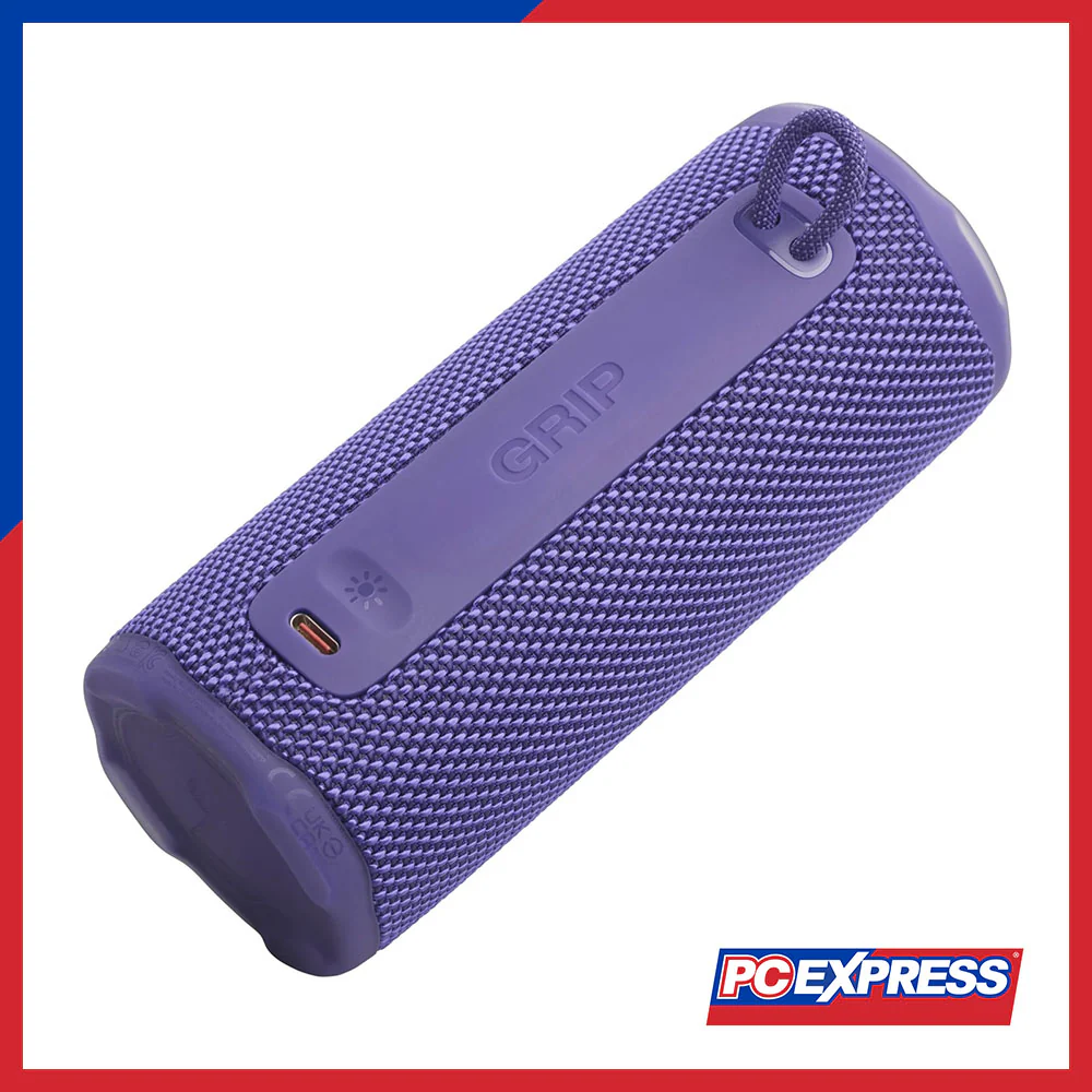 JBL Grip Compact Bluetooth Speaker with Pro Sound & Ambient Light - Purple - Image 5