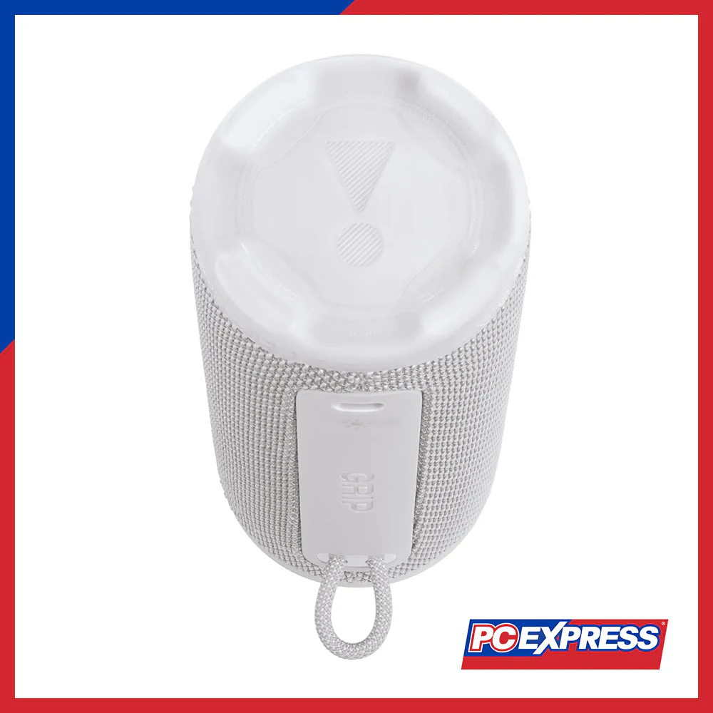 JBL Grip Compact Bluetooth Speaker with Pro Sound & Ambient Light - White - Image 2