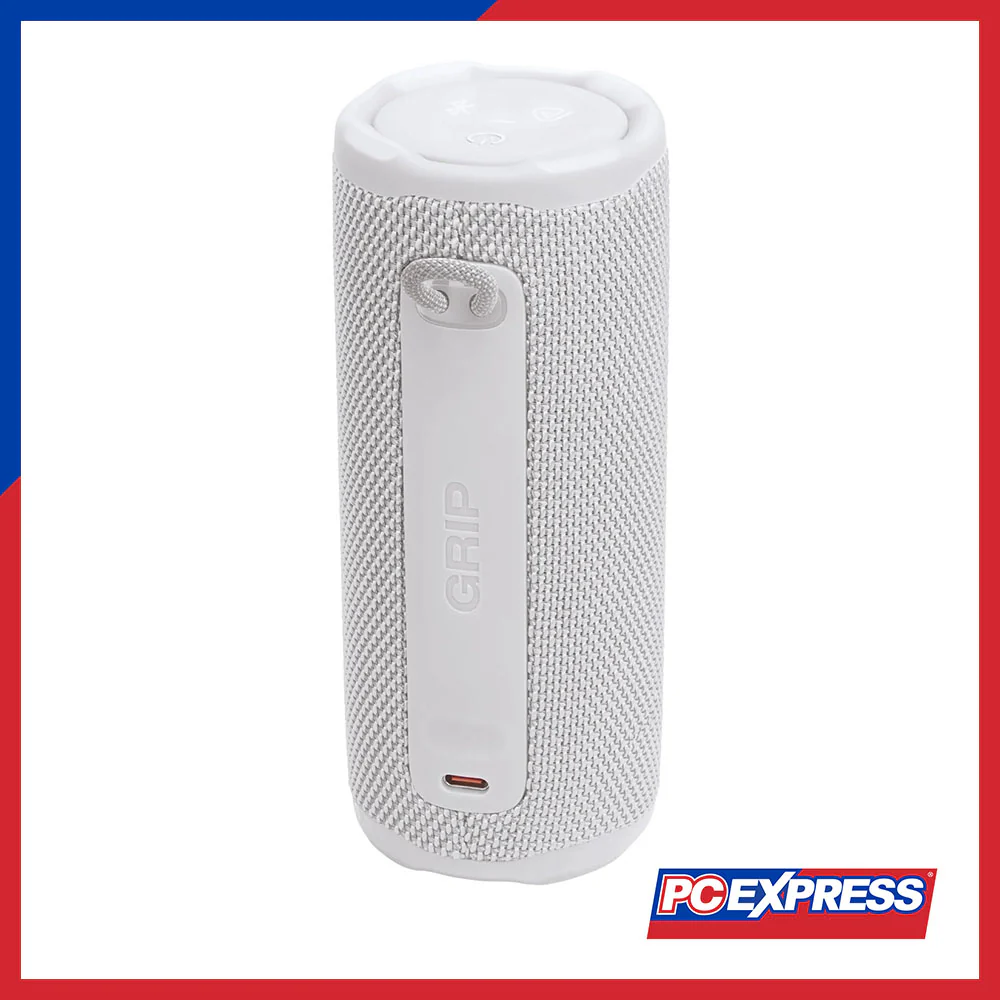 JBL Grip Compact Bluetooth Speaker with Pro Sound & Ambient Light - White - Image 3