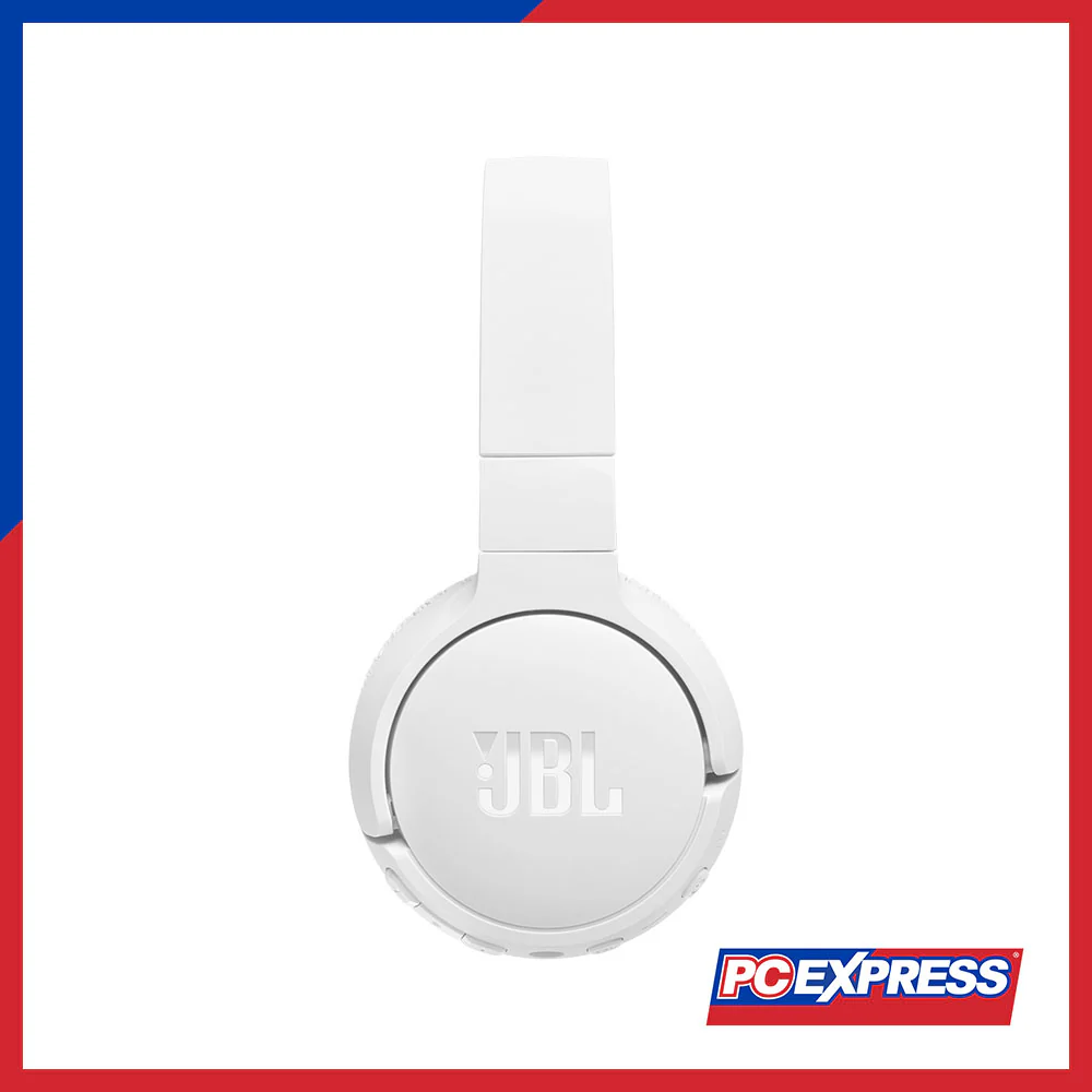 JBL Tune 670NC Adaptive Noise Cancelling Wireless On-Ear Headphones - White - Image 4