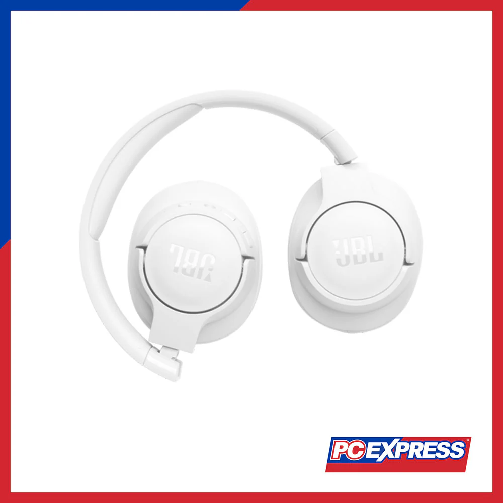 JBL Tune 720BT Wireless Over-Ear Headphones (White) - Image 4