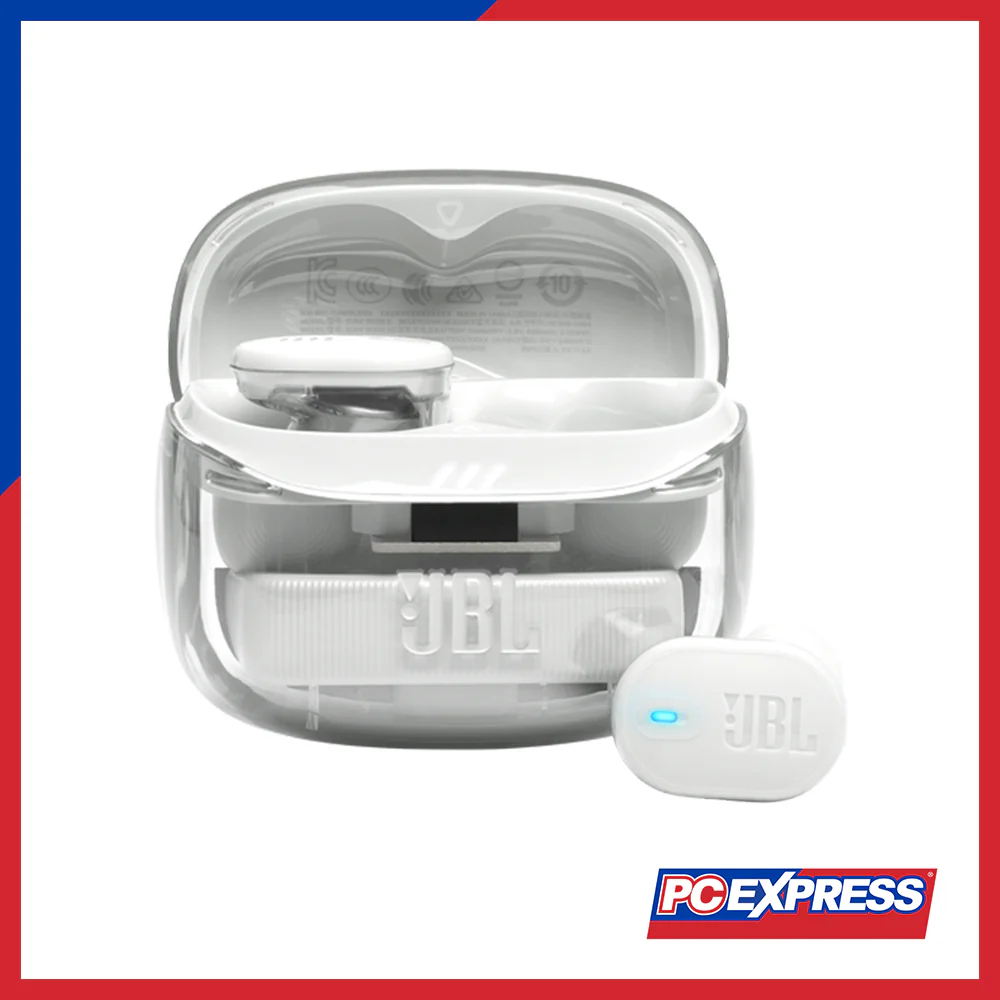 JBL Wave Buds 2 True Wireless Noise Cancelling Earbuds - White (Ghost Edition)