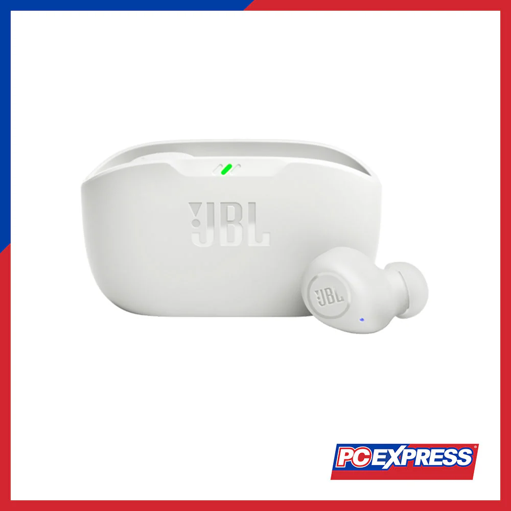 JBL Wave Buds True Wireless Earbuds (White)