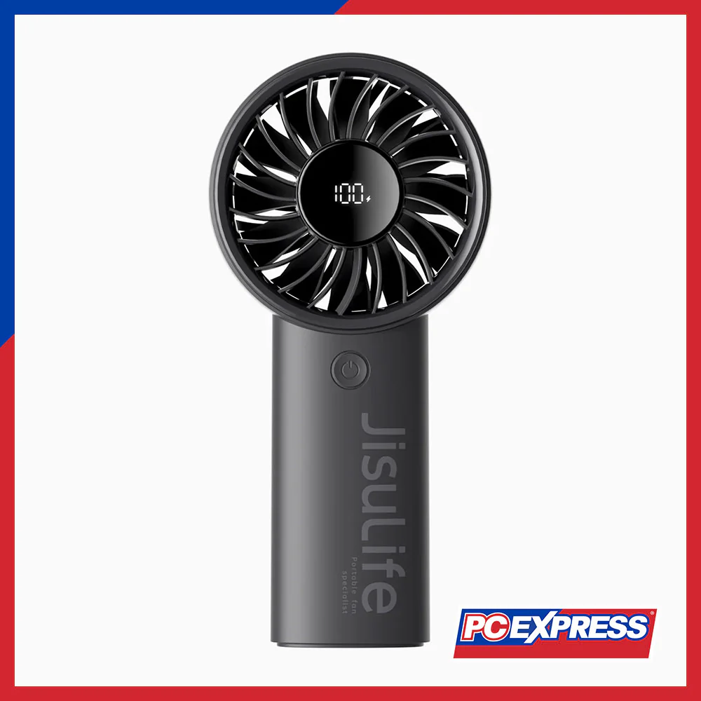 JISULIFE 4 3600 mAh Handheld Fan - Black