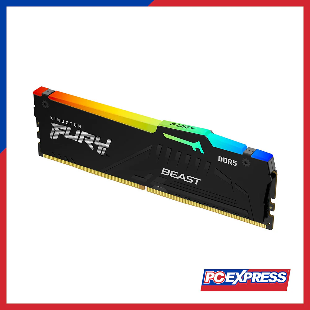 KINGSTON 16GB DDR5 5600MT/s Fury Beast (KF556C40BBA-16) Desktop Memory