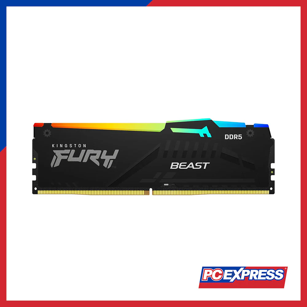 KINGSTON 16GB DDR5 5600MT/s Fury Beast (KF556C40BBA-16) Desktop Memory - Image 2