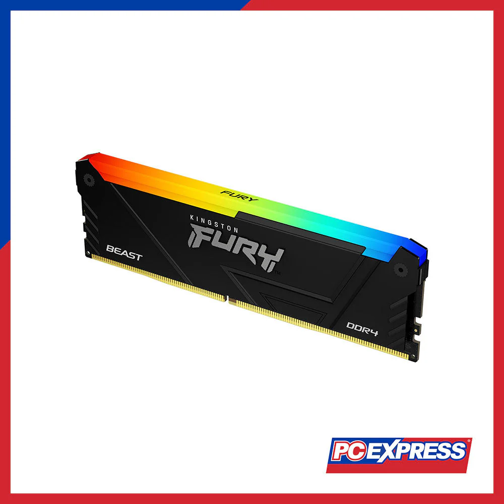 KINGSTON 32GB DDR4 3600MHz FURY Beast RGB Memory Module - Image 2