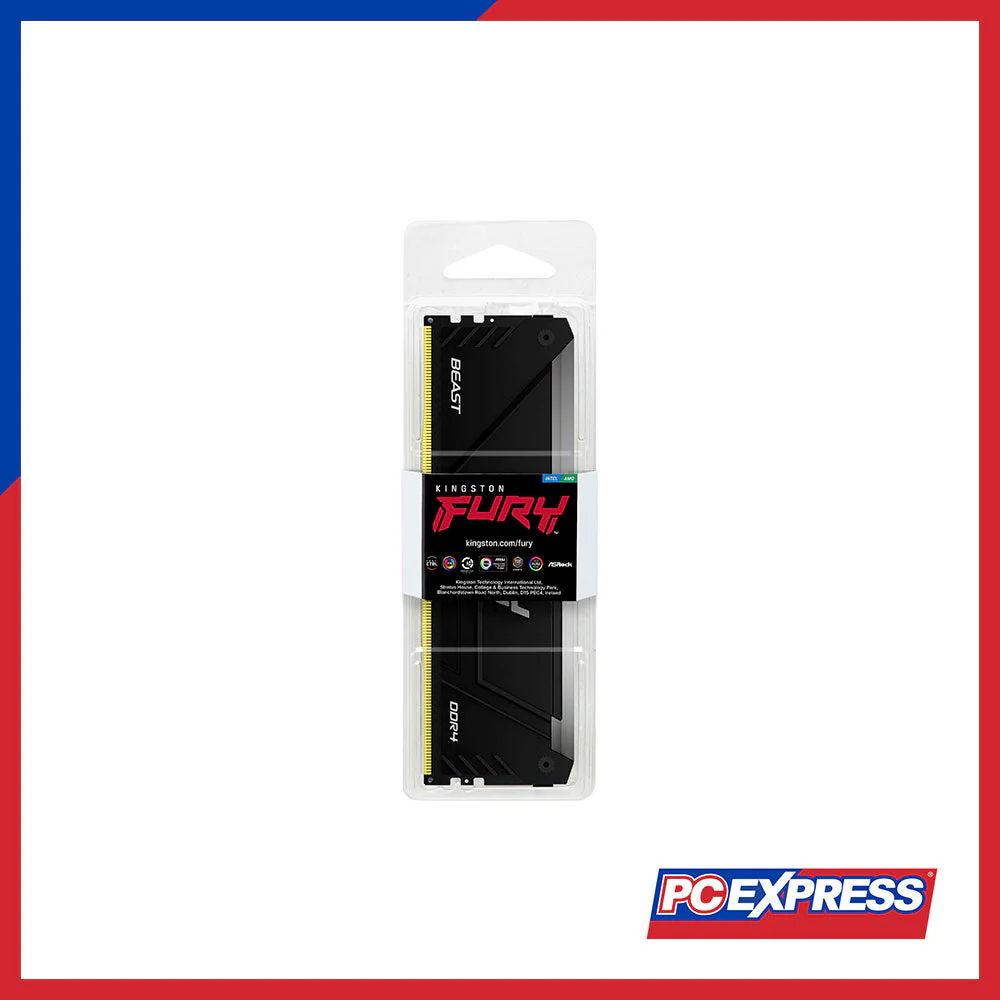 KINGSTON 32GB DDR4 3600MHz FURY Beast RGB Memory Module - Image 3