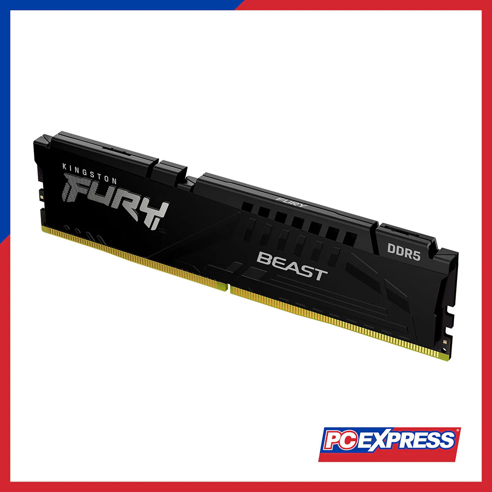 KINGSTON 32GB DDR5 5600MT/S Fury Beast (KF556C40BB-32) Desktop Memory - Black - Image 2