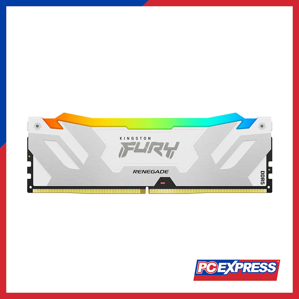 KINGSTON 32GB DDR5 6000MT/s Fury Renegade (KF560C32RWA-32) Desktop Memory - White