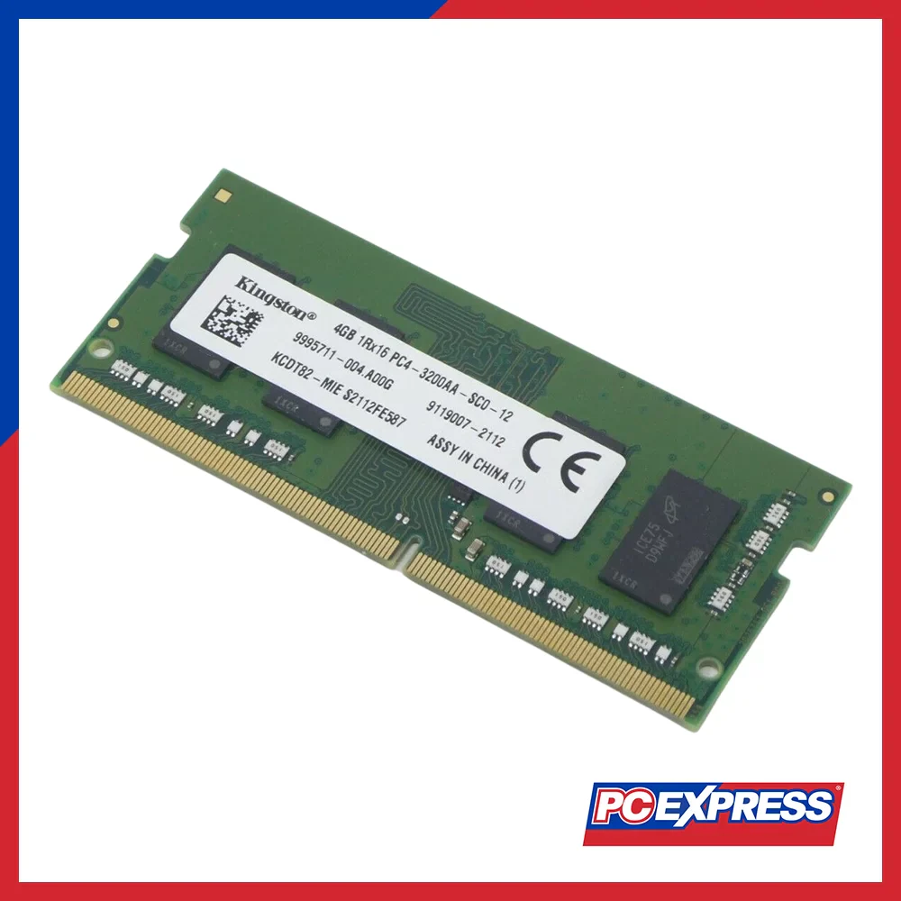 KINGSTON 4GB DDR4 PC3200MHZ SODIMM KCDT82 RAM - Image 3