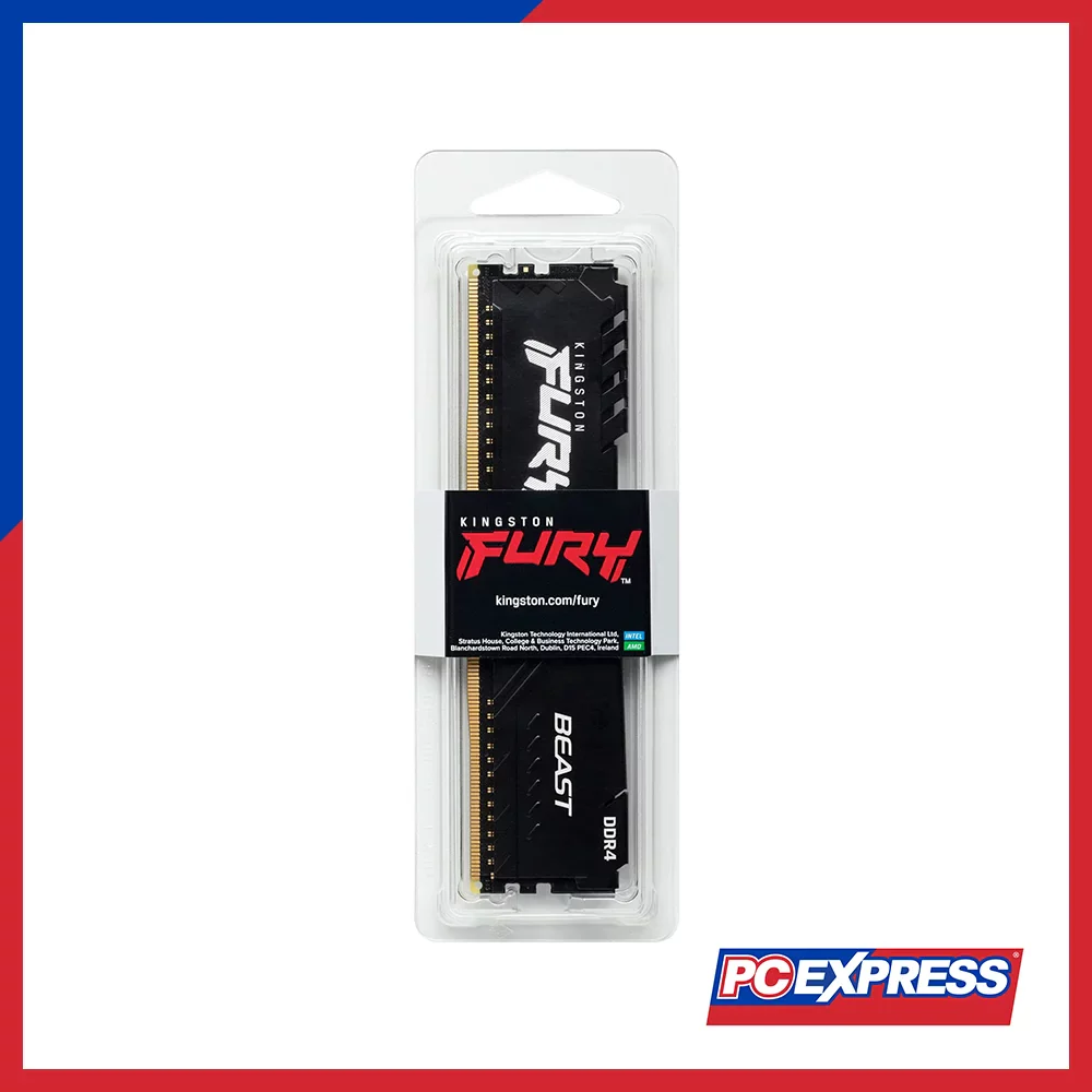 KINGSTON 8GB DDR4 3200MHZ FURY BEAST RAM - Image 2