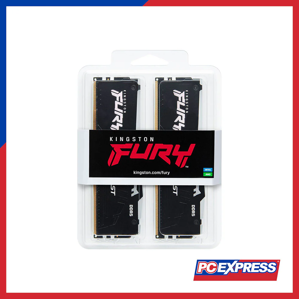 KINGSTON FURY 32GB DDR5 RGB 6000MT/S (2X16GB) UDIMM Desktop Memory - Black - Image 3