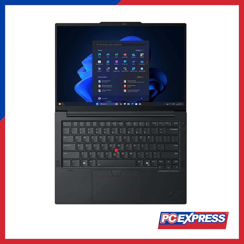 LENOVO Thinkpad E14 Gen 7 (21T0002QPH) AMD Ryzen™ 5 Laptop (Black) - Image 7