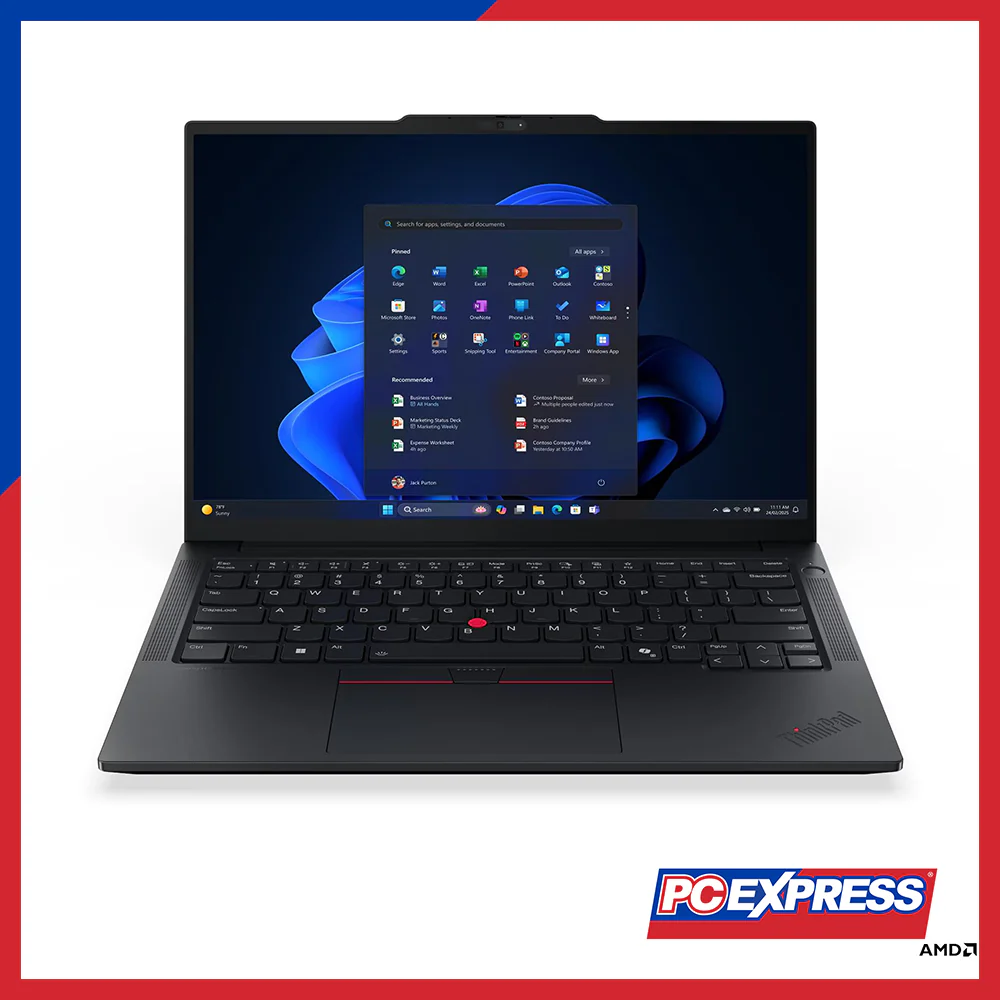 LENOVO ThinkPad E14 Gen 7 (21T0005TPH) AMD Ryzen™ 5 Laptop (Black)