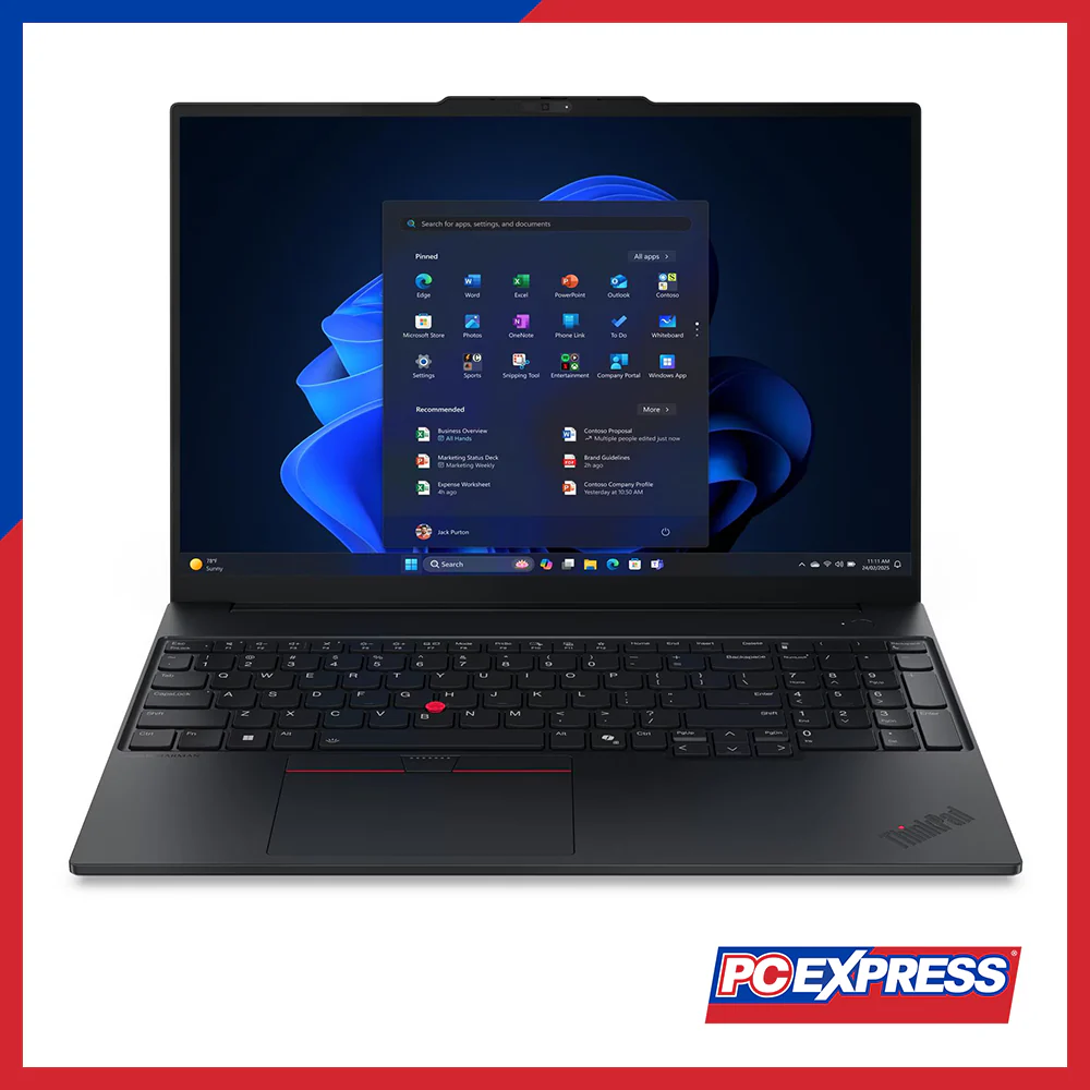 LENOVO Thinkpad E16 Gen 3 (21SR0054PH) Intel® Core™ Ultra 7 Laptop (Black)