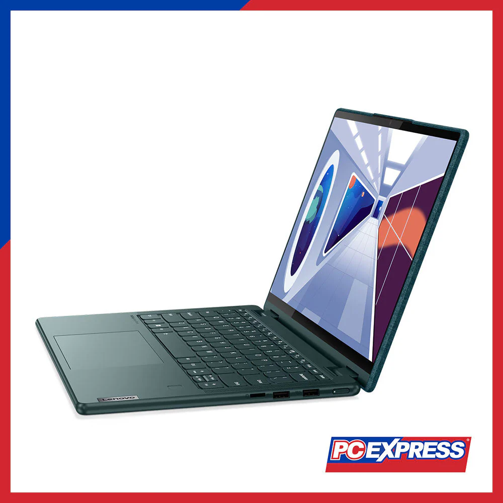 LENOVO Yoga 6 13ABR8 (83B2007PPH) AMD Ryzen™ 5 Laptop (Dark Teal) - Image 4