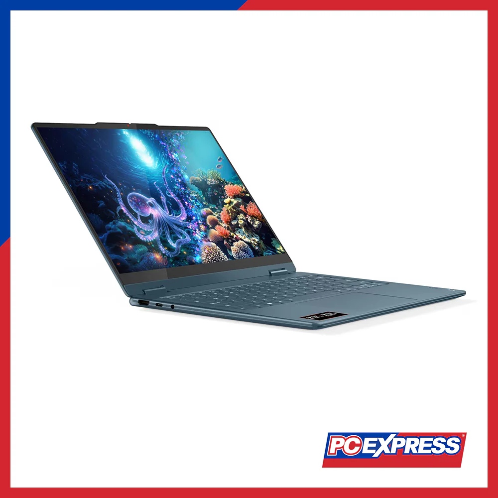 LENOVO Yoga 7 2-IN-1 14AKP10 (83JR0084PH) AMD Ryzen™ Ai 7 Laptop (Tidal Teal) - Image 4