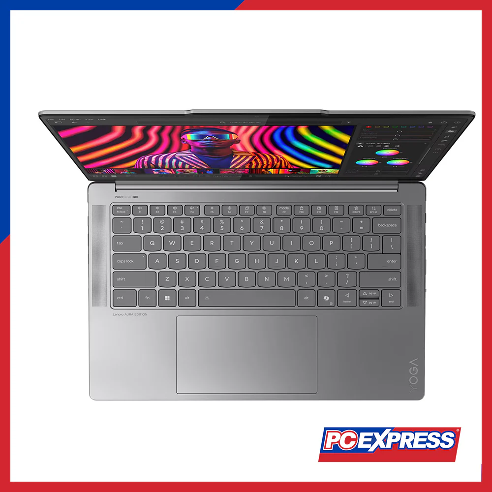 LENOVO Yoga Pro 7 14IAH10 (83KF002EPH) Intel® Core™ Ultra 9 Laptop (Luna Grey) - Image 3