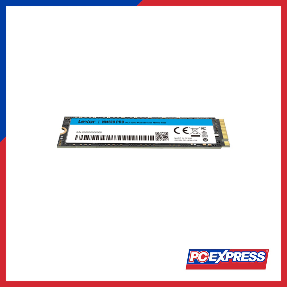 LEXAR 1TB NM610 PRO (LNM610P001T-RNNNG) PCIE M.2 NVME Solid State Drive - Image 4