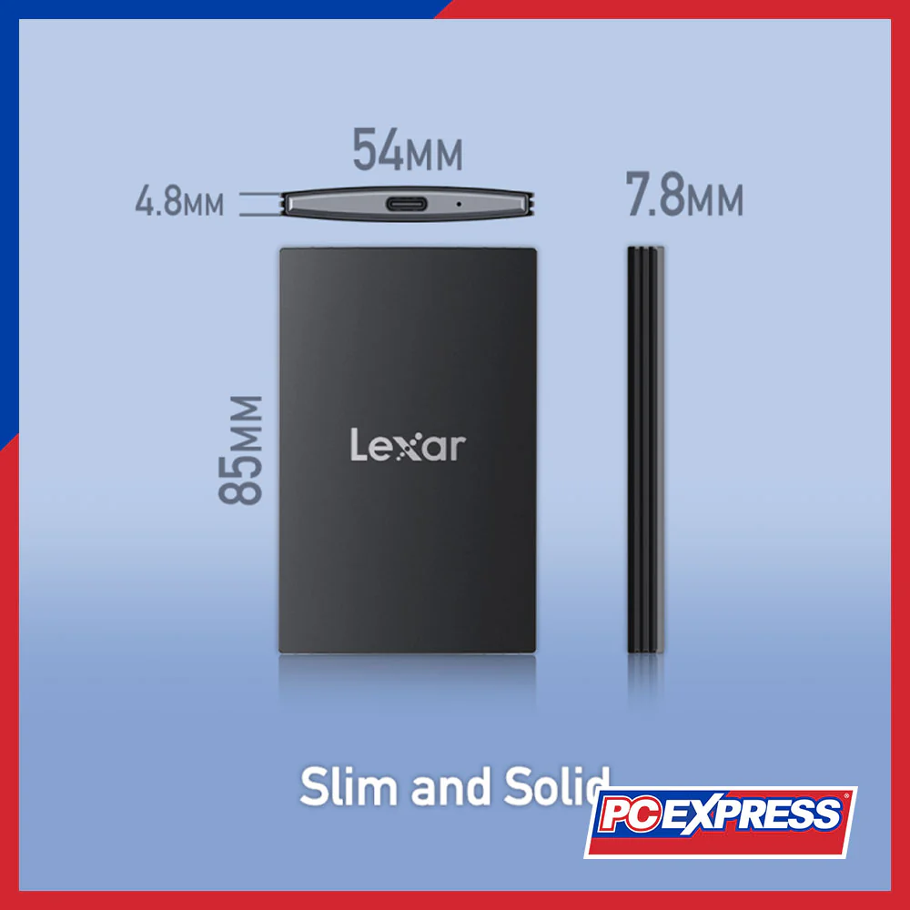 LEXAR 1TB SL500 (LSL500X001T-RNBNG) External Solid State Drive - Image 5