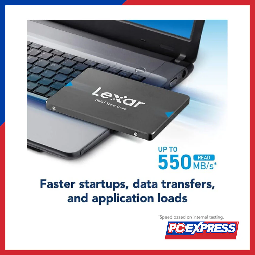 LEXAR 256GB NS100 2.5 (LNS100-256RB) Solid State Drive - Image 3