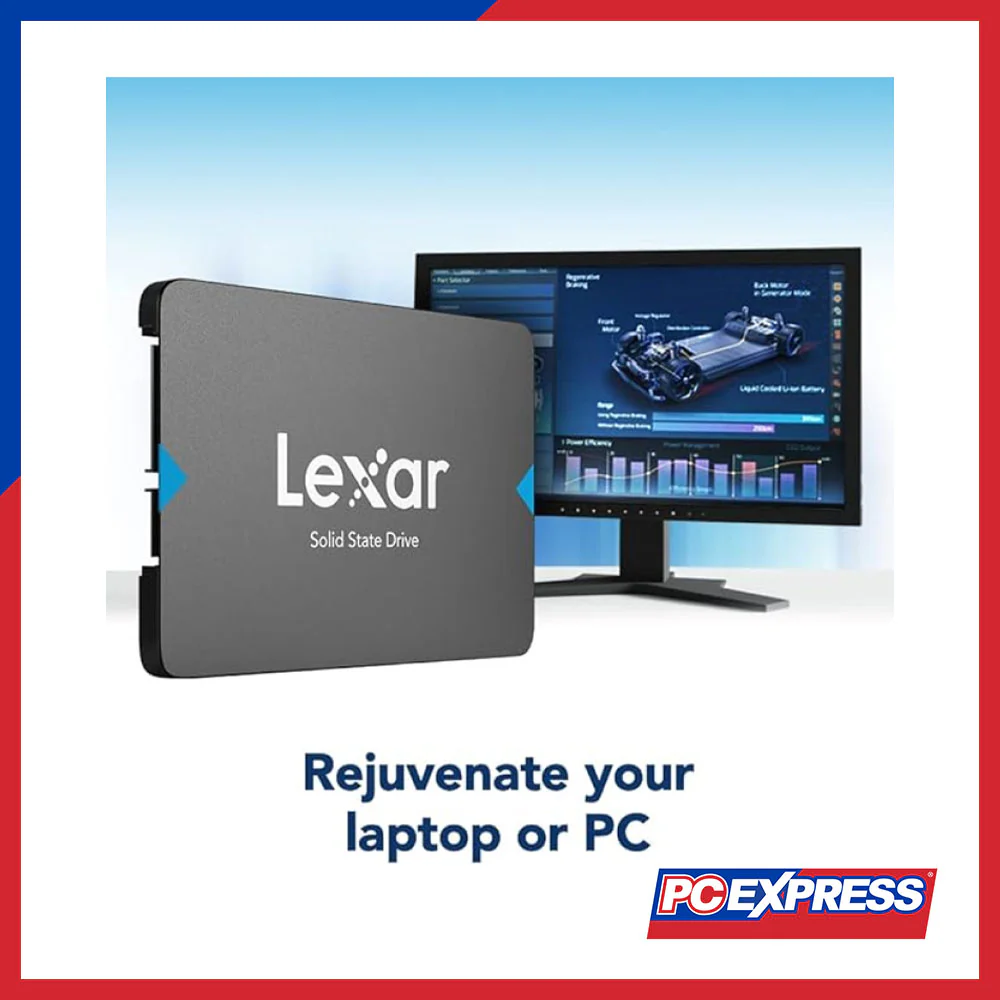 LEXAR 256GB NS100 2.5 (LNS100-256RB) Solid State Drive - Image 4