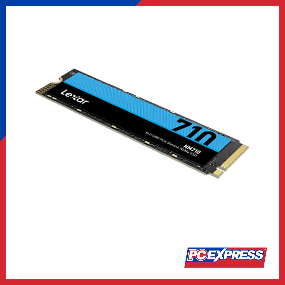 LEXAR 500GB NM710 M.2 2280 PCIe Gen4x4 NVMe (LNM710X500G-RNNNG) Solid State Drive