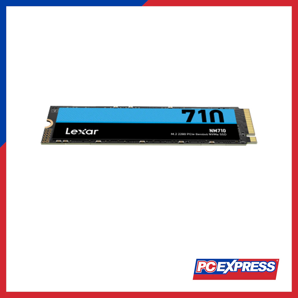 LEXAR 500GB NM710 M.2 2280 PCIe Gen4x4 NVMe (LNM710X500G-RNNNG) Solid State Drive - Image 2