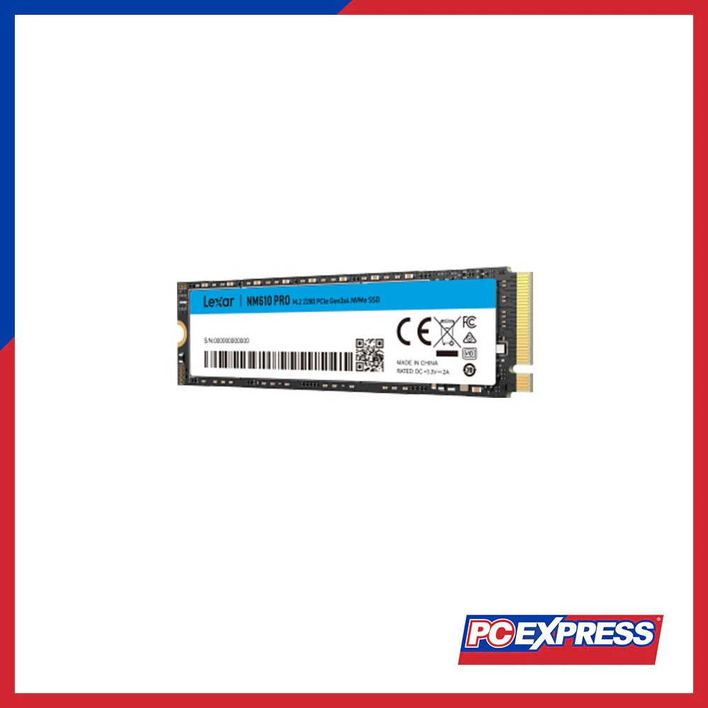 LEXAR 500GB NM610 PRO (LNM610P500G-RNNNG) M.2 PCIe NVMe Solid State Drive - Image 2