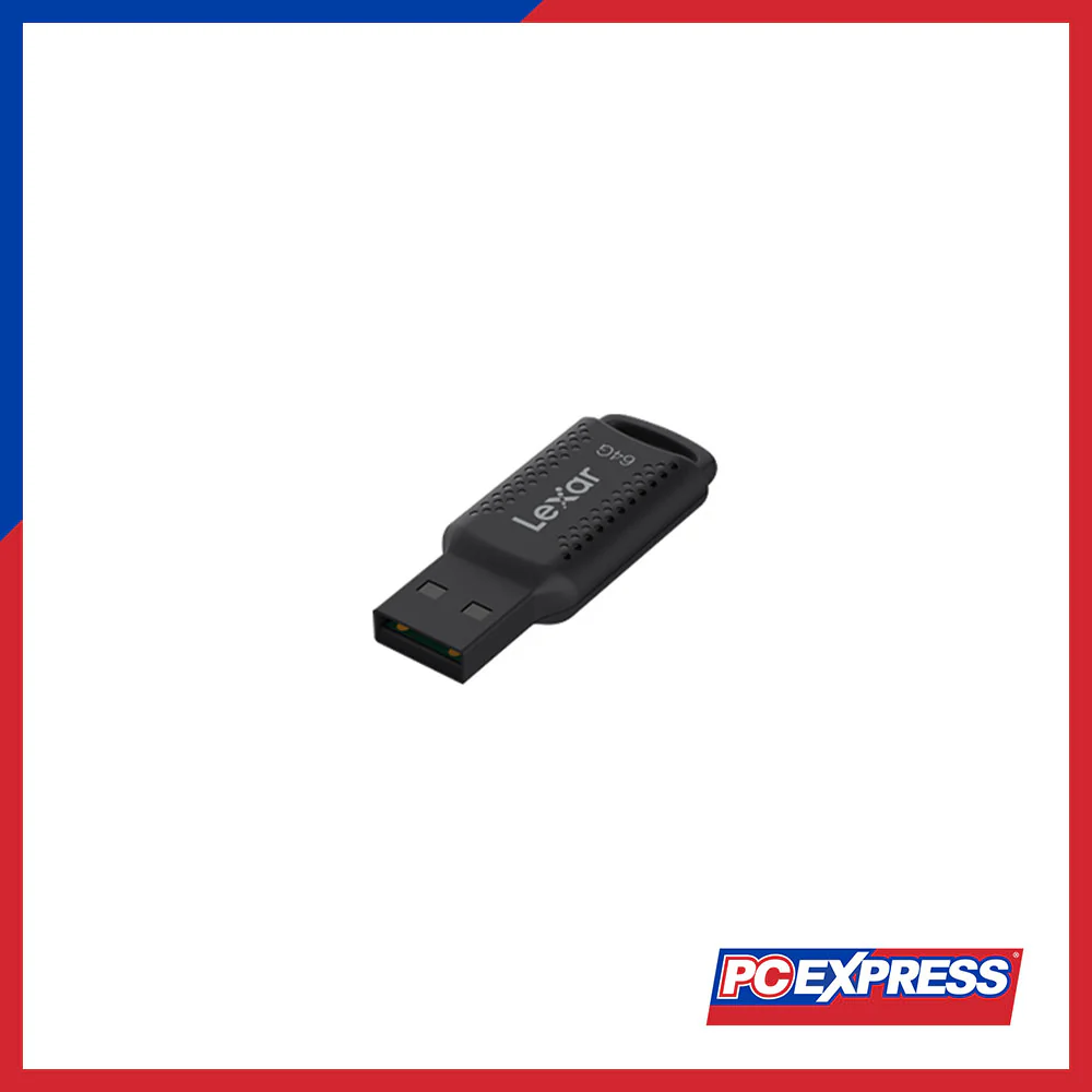 LEXAR 64GB JumpDrive V400 USB 3.2 Flash Drive - Black - Image 2
