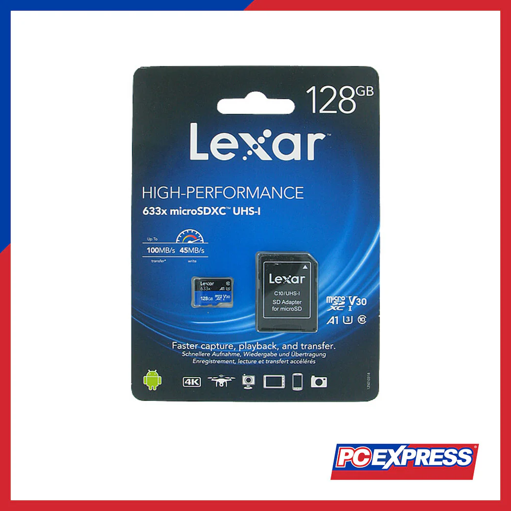 LEXAR MICRO SD 128GB LX-633X/128GB Memory Card - Image 4