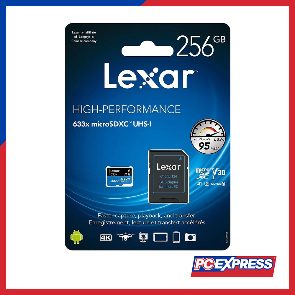 LEXAR Micro-SD 256GB LX-633A Flash Memory - Image 4