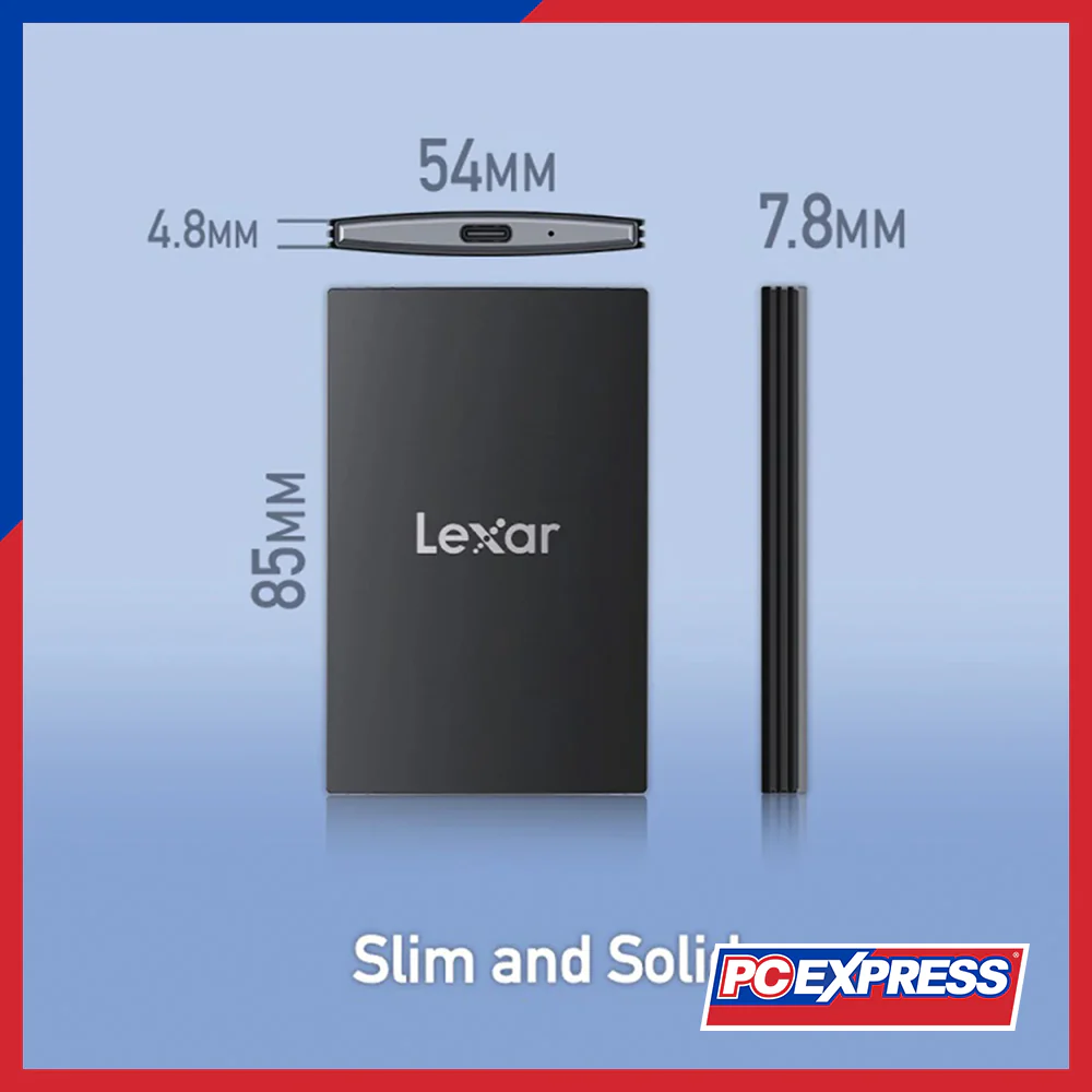 LEXAR SL500 2TB USB 3.2 Gen 2X2 (LSL500X002T-RNBNG) Portable External Solid State Drive - Image 2