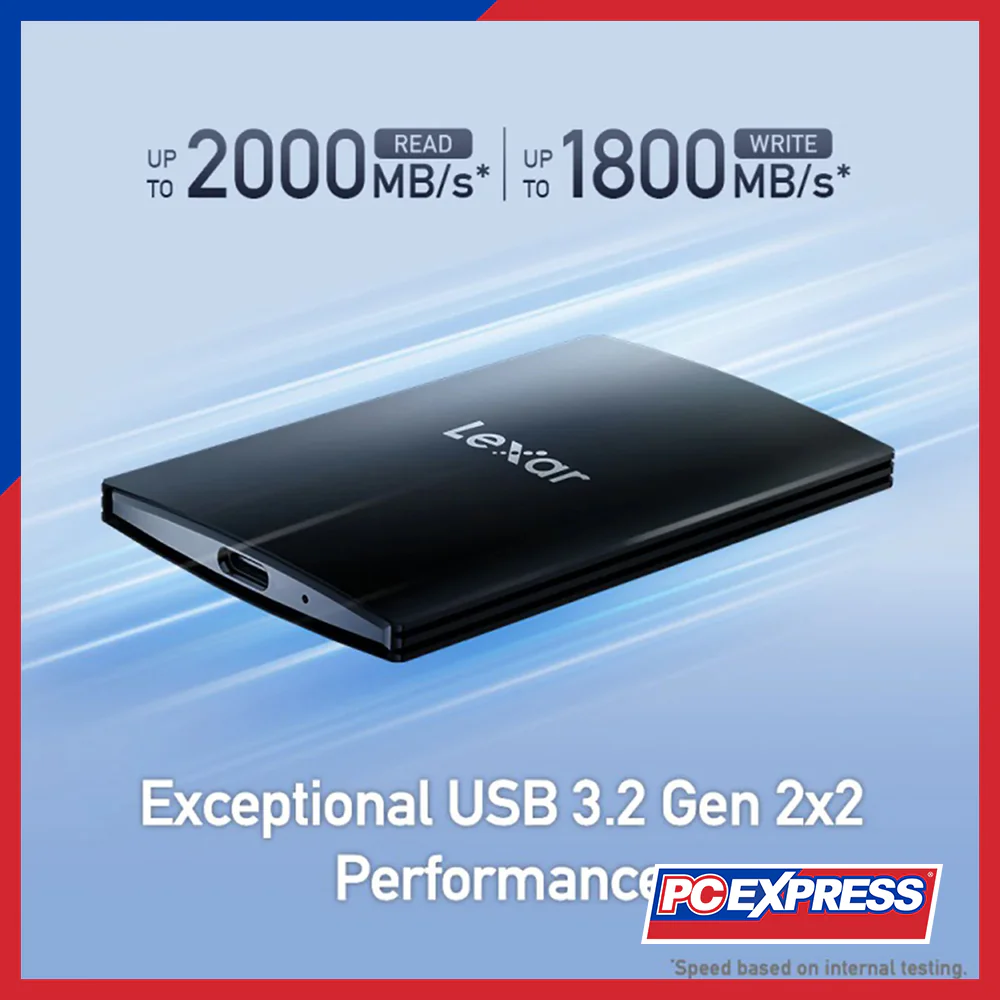 LEXAR SL500 2TB USB 3.2 Gen 2X2 (LSL500X002T-RNBNG) Portable External Solid State Drive - Image 5