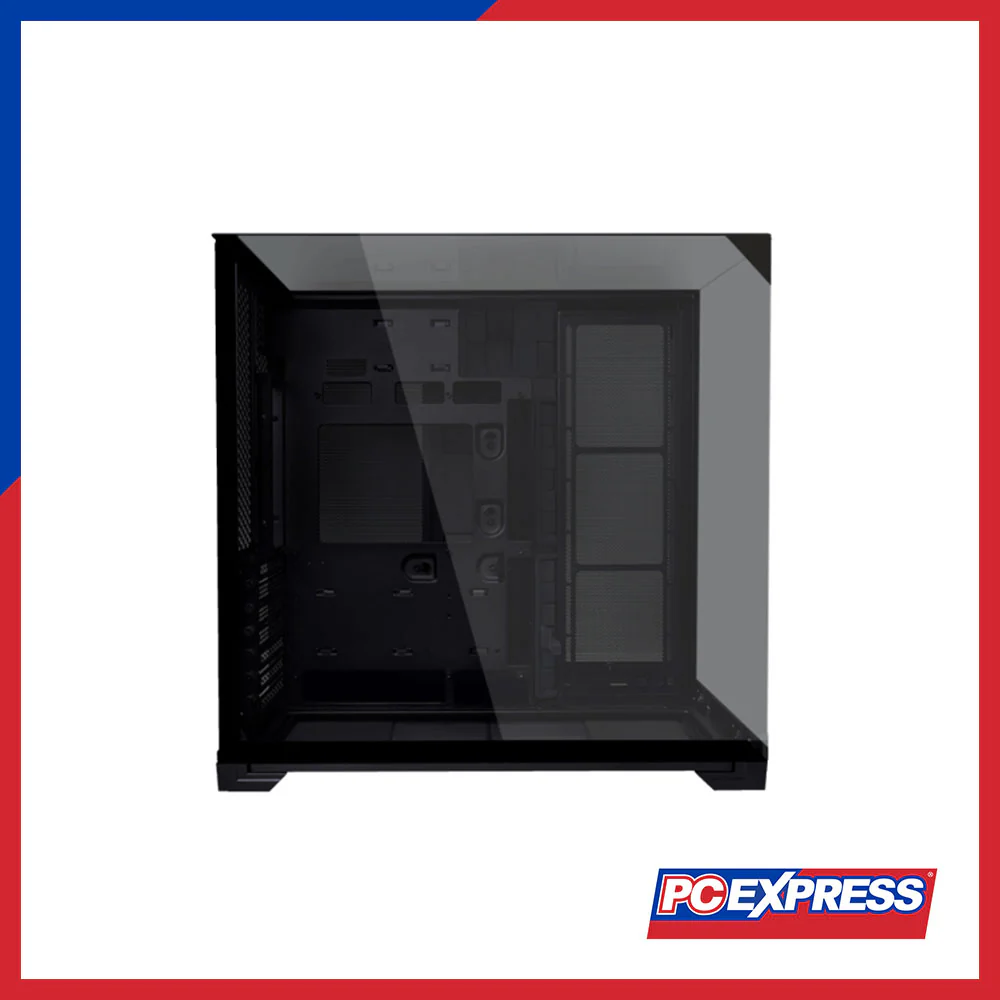 LIAN LI O11 Vison Compact Tempered Glass Tower Chassis (Black) - Image 3