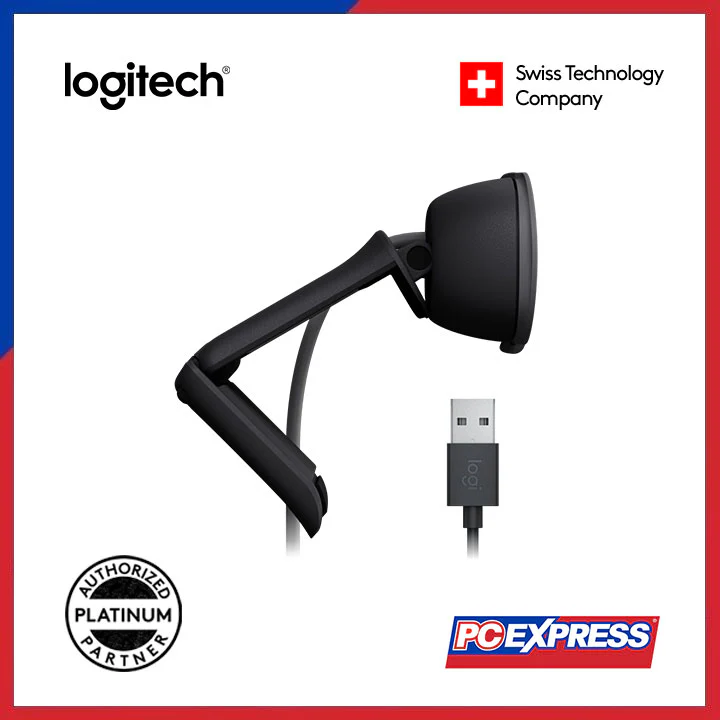 LOGITECH Brio 100 Full-HD Webcam (Graphite) - Image 6
