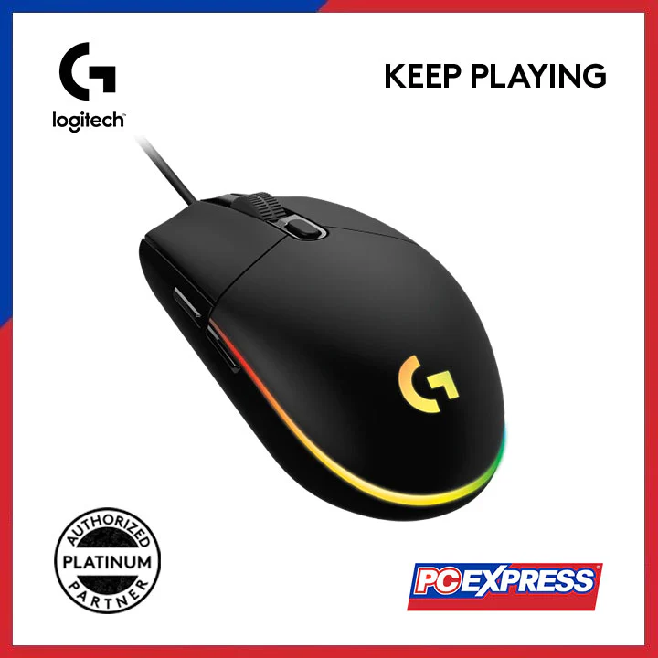 LOGITECH G102 LIGHTSYNC RGB GAMING MOUSE (BLACK) - Image 3