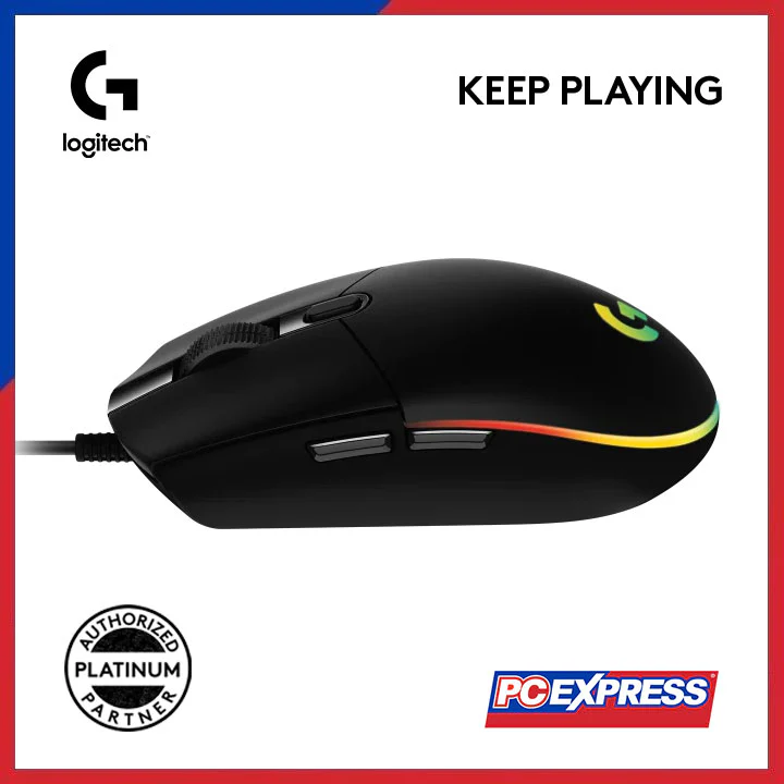LOGITECH G102 LIGHTSYNC RGB GAMING MOUSE (BLACK) - Image 4