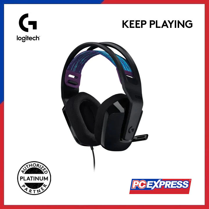 LOGITECH G335 Wired Gaming Headset (Black) - Image 3