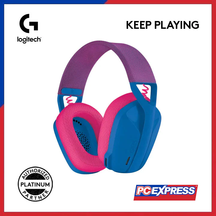 LOGITECH G435 LIGHTSPEED Wireless Gaming Headset (Blue) - Image 9